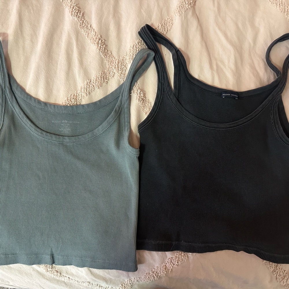 Brandy Melville ribbed tanks
